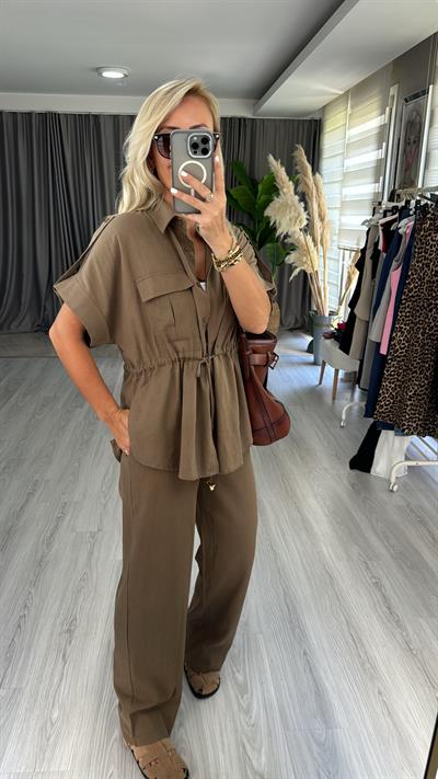 %100 Keten Haki Premium Takım