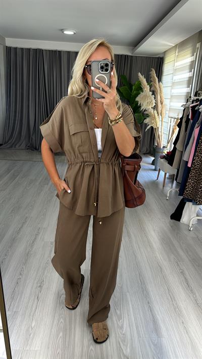 %100 Keten Haki Premium Takım