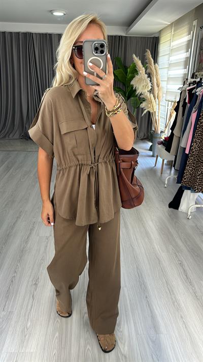 %100 Keten Haki Premium Takım