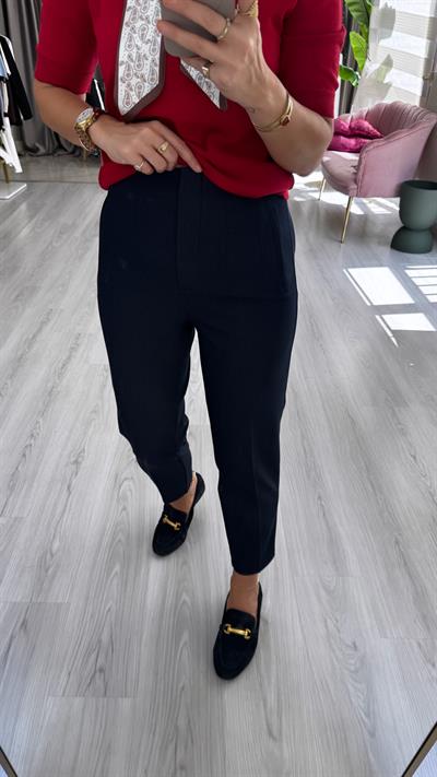 Flatolu Lacivert Pantolon