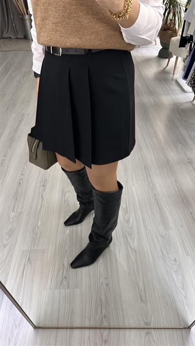 KEMERLİ, PİLELİ ŞEHİR BOY SİYAH ETEK