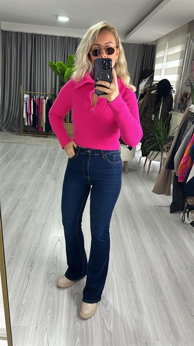 LACİVERT İSPANYOL PAÇA JEAN