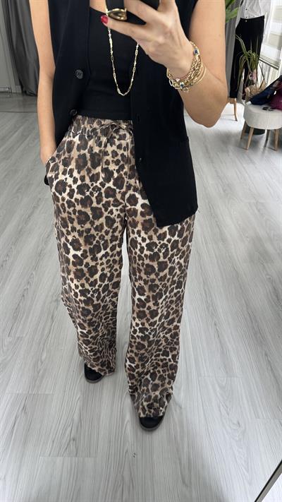 LEOPAR DESEN BOL PAÇA PANTOLON