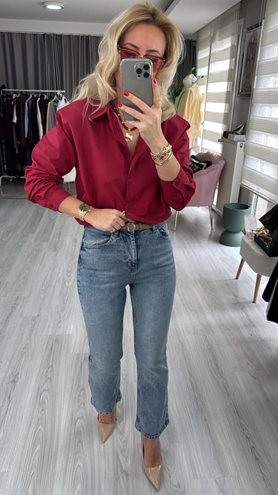 Orijinal Marka Mavi Flare Jean Pantolon