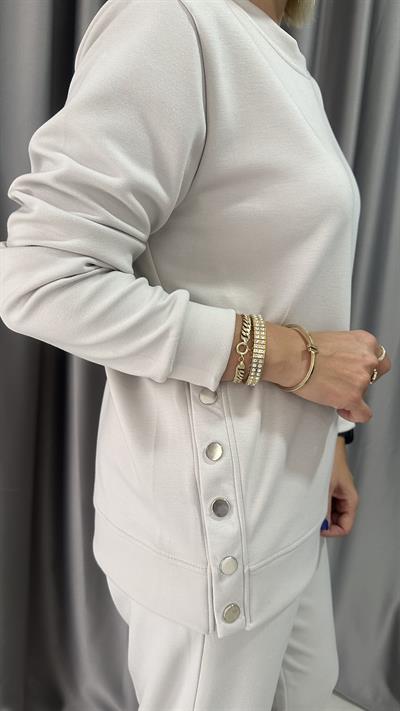 ORJİNAL MARKA, BEJ MODAL KUMAŞ TAKIM