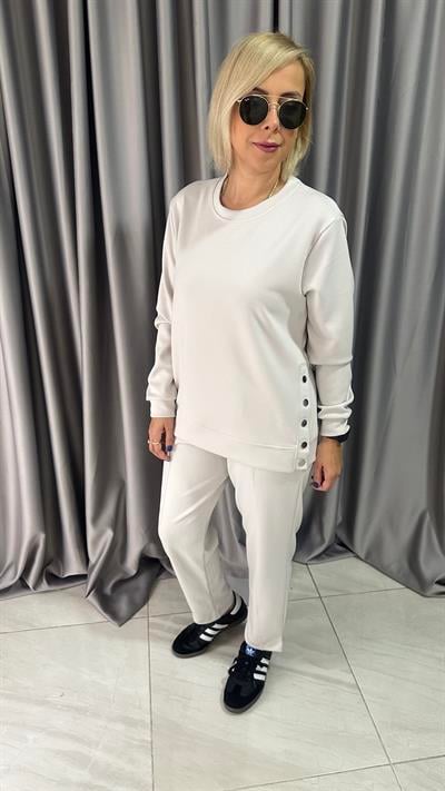 ORJİNAL MARKA, BEJ MODAL KUMAŞ TAKIM