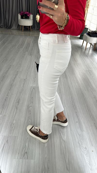 Orjinal Marka Boyfit Ekru Jean