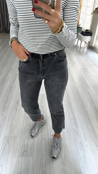 Orjinal Marka Boyfit Füme Jean