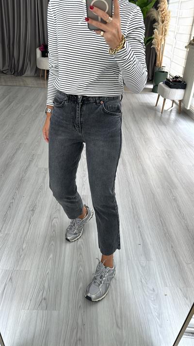 Orjinal Marka Boyfit Füme Jean