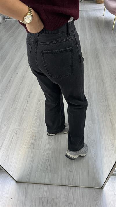 Orjinal Marka Füme Straight Fit Jean