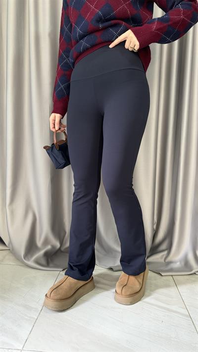 Orjinal Marka İspanyol Paça Lacivert Tayt