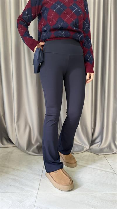 Orjinal Marka İspanyol Paça Lacivert Tayt