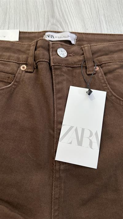 ORJİNAL MARKA KAHVERENGİ BOYFİT JEAN