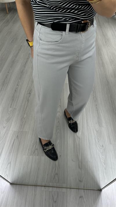 ORJİNAL MARKA LİKRALI BİNİCİ MODEL GRİ JEAN PANTOLON