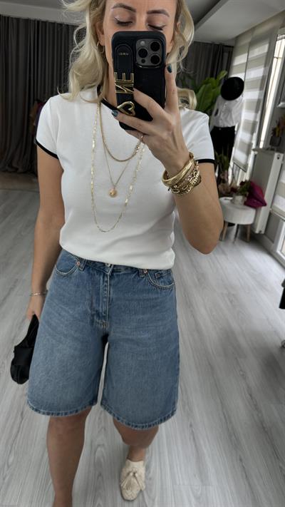 ORJİNAL MARKA ŞEHİR BOY JEAN ŞORT