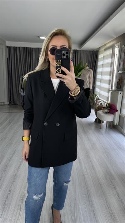 ORJİNAL MARKA SİYAH BLAZER CEKET