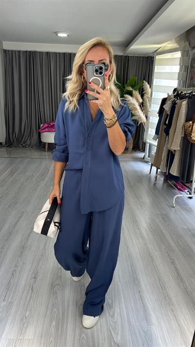 Orjinal Marka Tensel Lacivert Takım