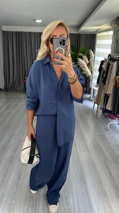 Orjinal Marka Tensel Lacivert Takım