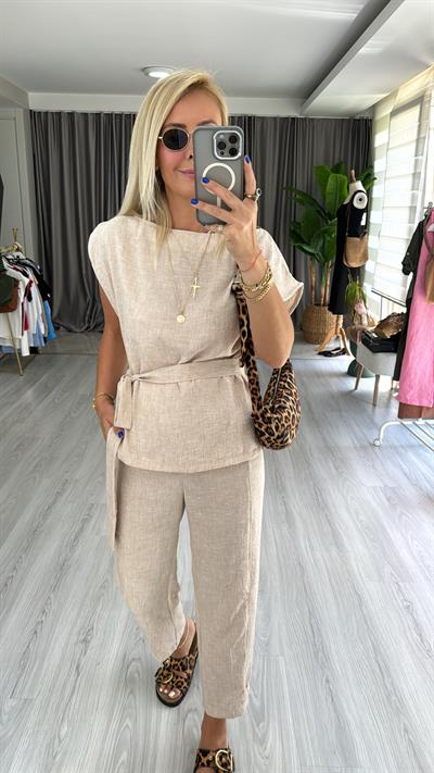 ORJİNAL MODEL %100 PAMUKLU VİZON TAKIM