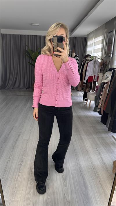 ORJİNAL MARKA GÜMÜŞ ÇİZGİLİ İSPANYOL PAÇA JEAN