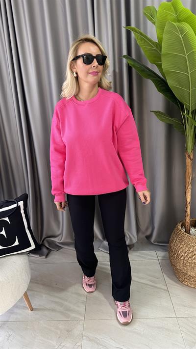 PEMBE SALAŞ SWEATSHİRT