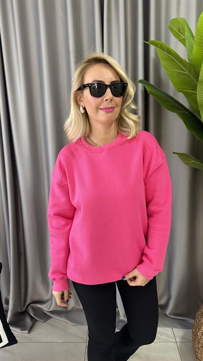 PEMBE SALAŞ SWEATSHİRT