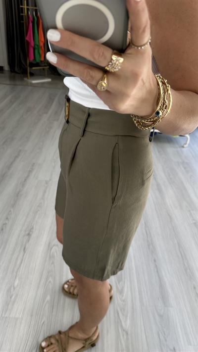 ŞEHİR BOY, KEMERLİ HAKİ ŞORT