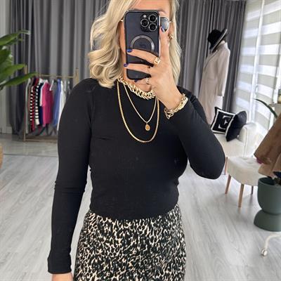 SİYAH FİTİLLİ BODY