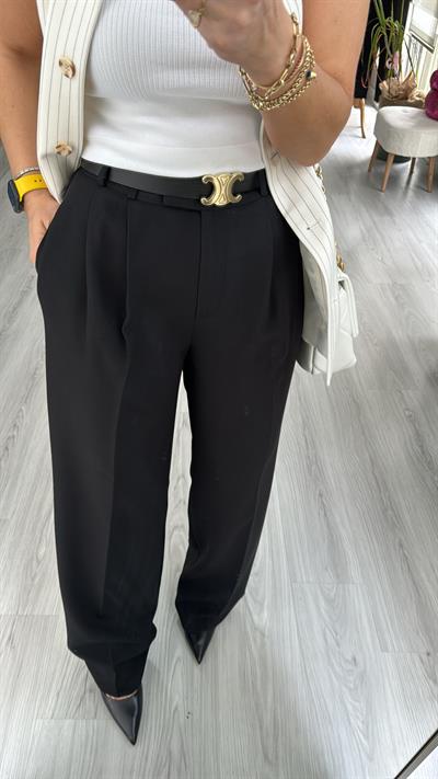 SİYAH PALAZZO PANTOLON