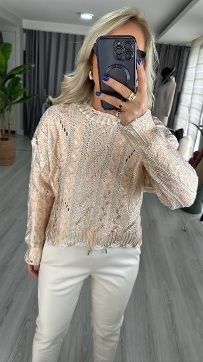 VARAK DESENLİ TRİKO KAZAK