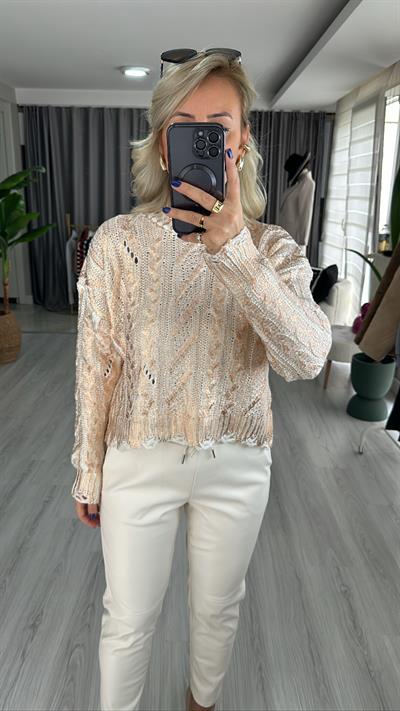 VARAK DESENLİ TRİKO KAZAK