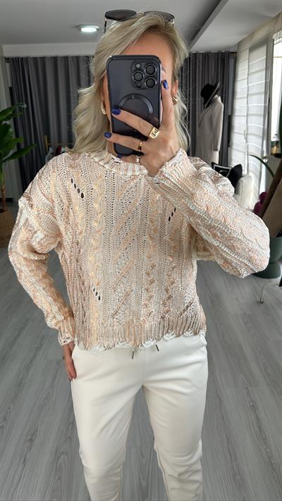 VARAK DESENLİ TRİKO KAZAK