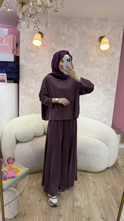 Basic Bambu Takım-Mürdüm
