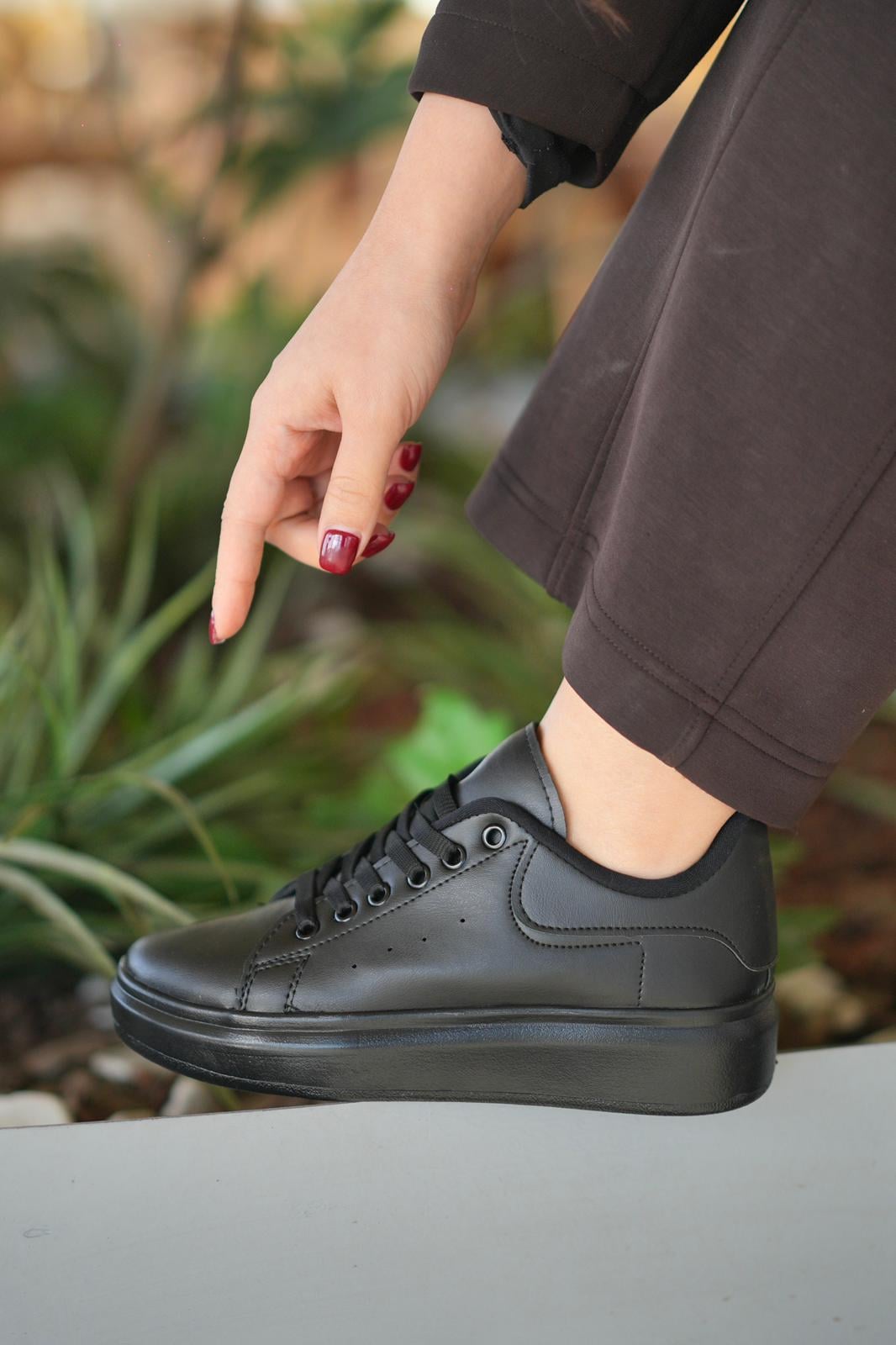 Kadın Beyaz  Günlük Sneaker SLZ03