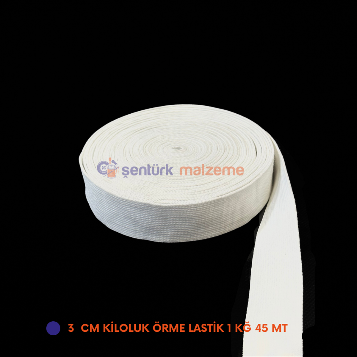 3 Cm Kiloluk Örme Lastik