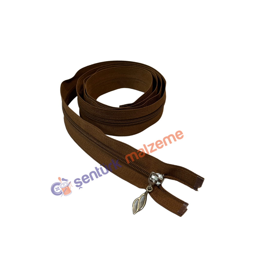 Açı Kahve Ferace Fermuarı 110 Cm