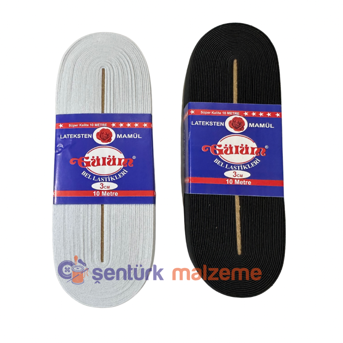 Dokuma Lastik 3 cm (10 MT)