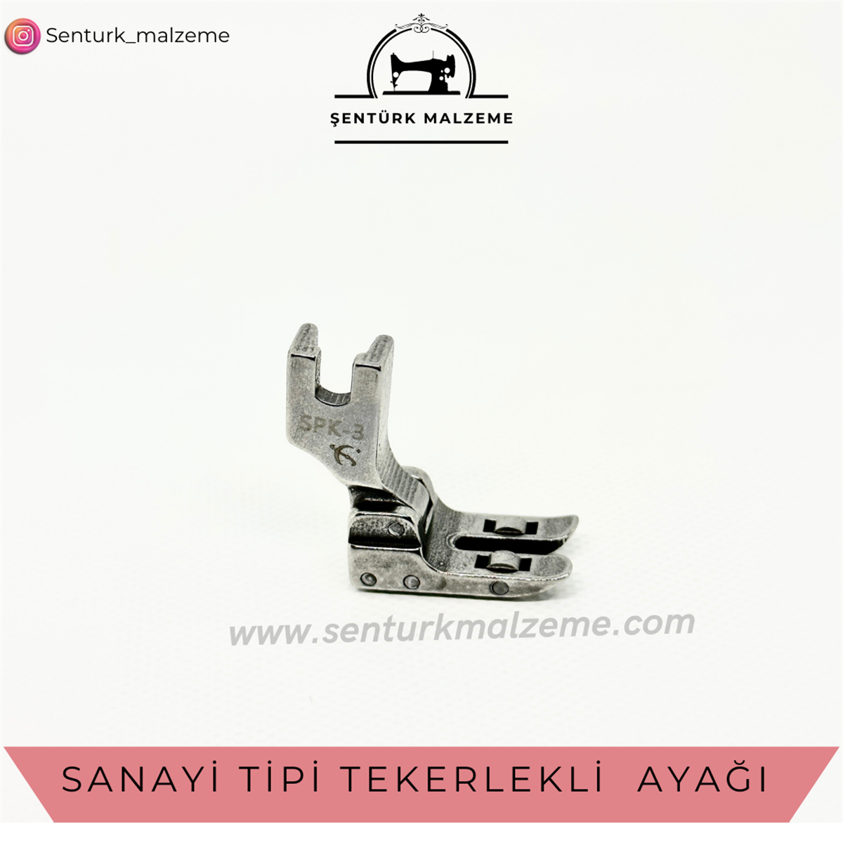 Sanayi Tipi Tekerlekli Yürüyen Ayak