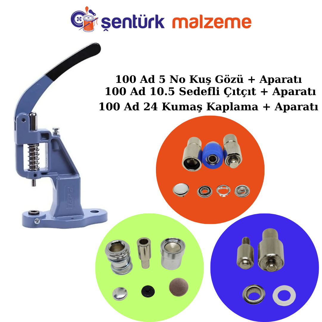 Tulumba Pres 4'lü Set