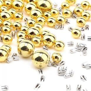 8 MM ALTIN ÇAKMA İNCİ