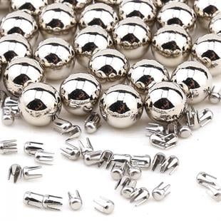 8 MM GÜMÜŞ ÇAKMA İNCİ
