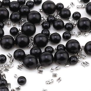 8 MM SİYAH ÇAKMA İNCİ