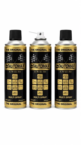AUTOMAX MULTI SPRAY Sprey Makina Yağı Çok Amaçlı 440ml