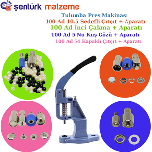 Tuluma Pres 5'li Set