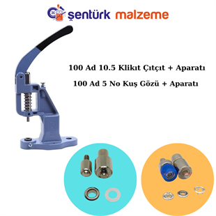 Tulumba Pres Seti 3'lü