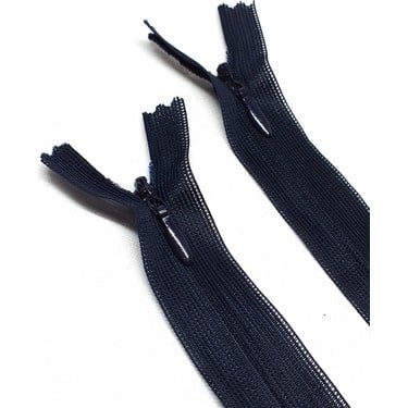 50 Cm Lacivert Gizli Elbise Fermuarı (10 Adet)