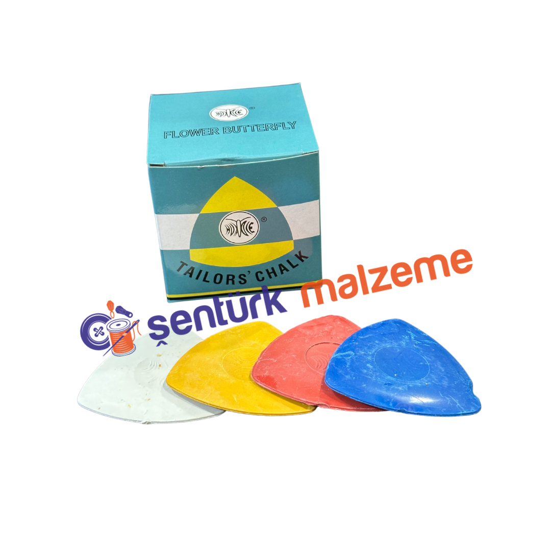 Butterfly Üçgen Çizgi Taşı Karışık (10 lu)