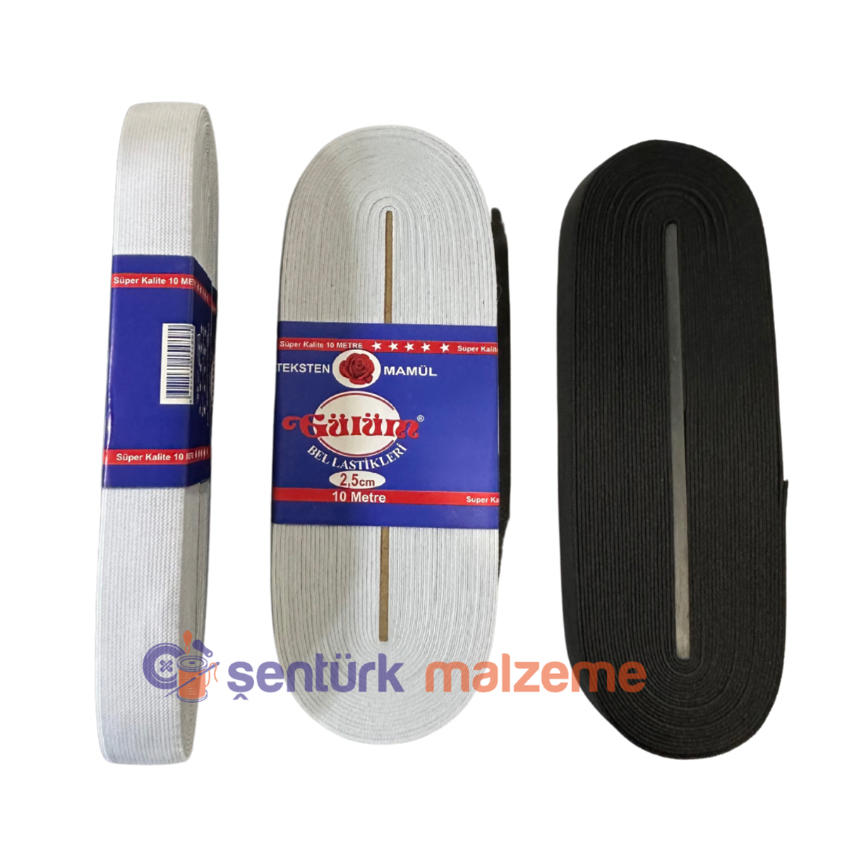 Dokuma Lastik 2.5 Cm (10 MT)