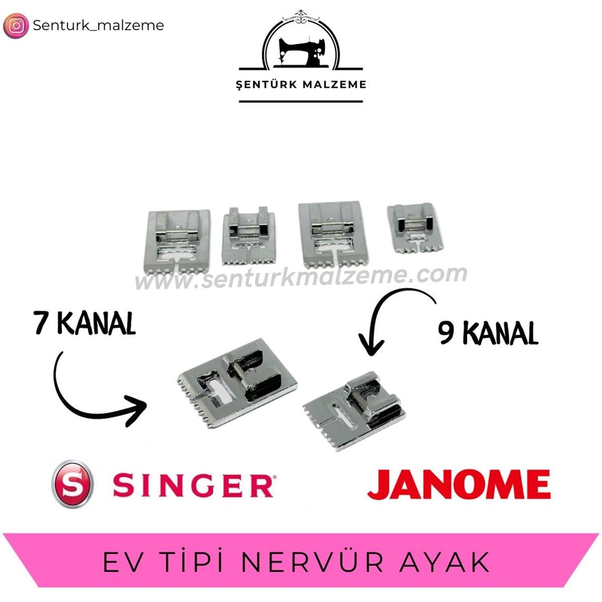 Ev Tipi Nervür Ayagı