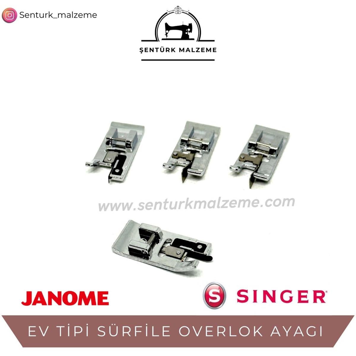 Ev Tipi Sürfile (Overlok) Ayagı